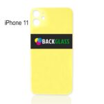iPhone 11 Back Glass (Big Camera Hole) (Yellow)