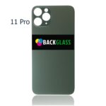 iPhone 11 Pro Back Glass - (Big Camera Hole) (Midnight Green)