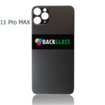 iPhone 11 Pro Max Back Glass - (Big Camera Hole) (Space Gray)
