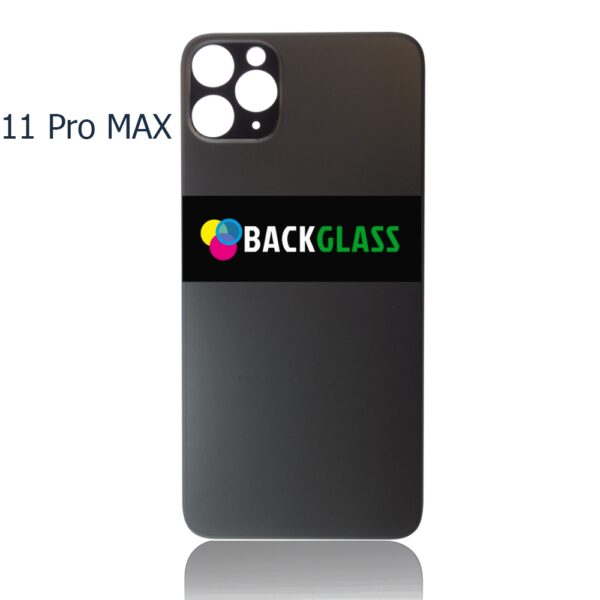 iPhone 11 Pro Max Back Glass - (Big Camera Hole) (Space Gray)