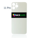 iPhone 11 Pro Back Glass - (Big Camera Hole) (White)