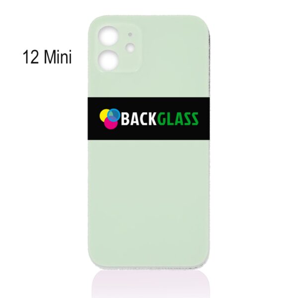 iPhone 12 Mini Back Glass (Large Camera Hole) (Green)