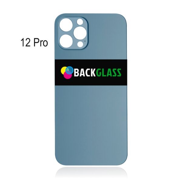 iPhone 12 Pro Back Glass (Large Camera Hole) (Pacific Blue)