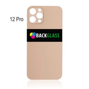 iPhone 12 Pro Back Glass (Large Camera Hole) (Gold)
