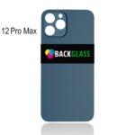 iPhone 12 Pro Max Back Glass (Large Camera Hole) (Pacific Blue)