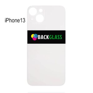 iPhone 13 Back Glass (Large Camera Hole) (Starlight)