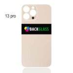iPhone 13 Pro Back Glass (Large Camera Hole) (Gold)