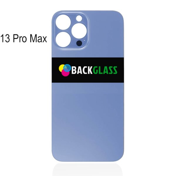 iPhone 13 Pro Max Back Glass (Large Camera Hole) (Sierra Blue)