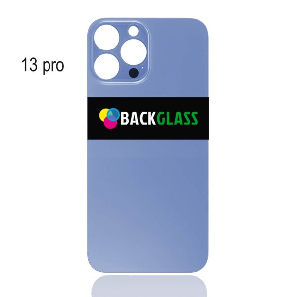 iPhone 13 Pro Back Glass (Large Camera Hole) (Sierra Blue)