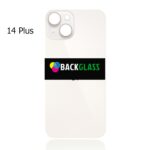 iPhone 14 Plus Back Glass (Large Camera Hole) (White)