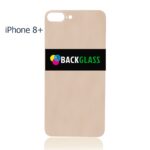 iPhone 8 Plus Back Glass – (Big Camera Hole) (Gold)