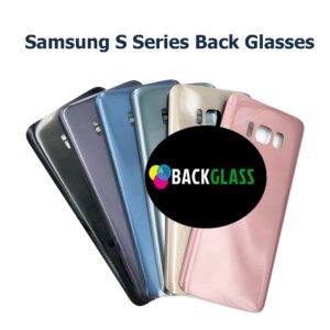 Samsung Galaxy S22U Back Glass w/camera/lens Red