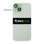iPhone 15 Back Glass With Metal Plate (Green)