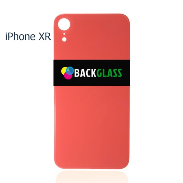 iPhone XR Back Glass – (Big Camera Hole) (Coral)