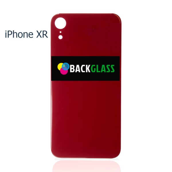 iPhone XR Back Glass – (Big Camera Hole) (Red)