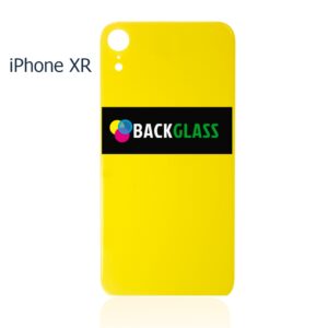 iPhone XR Back Glass – (Big Camera Hole) (Yellow)