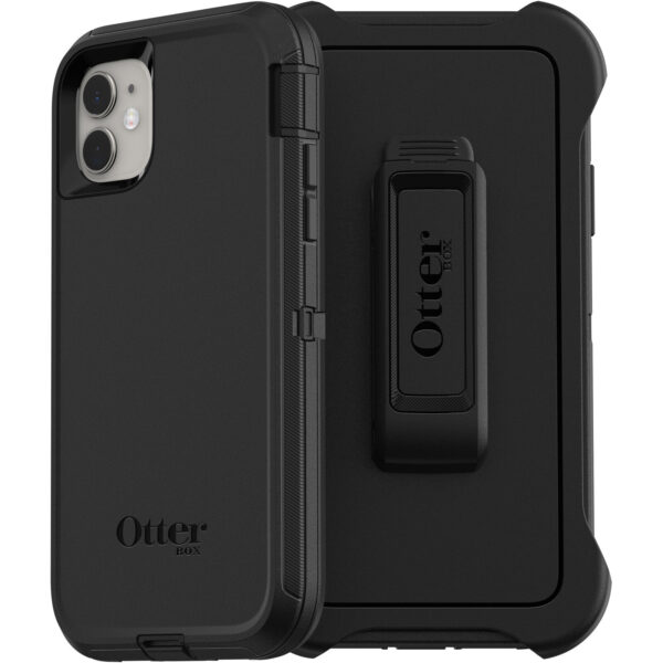Otter Box Defender Rugged Protection (iPhone 11) (Black)