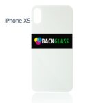 iPhone Xs Back Glass – (Big Camera Hole) (White)