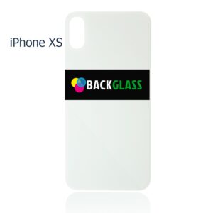iPhone Xs Back Glass – (Big Camera Hole) (White)